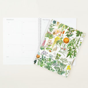 Botanical Illustrations Planner
