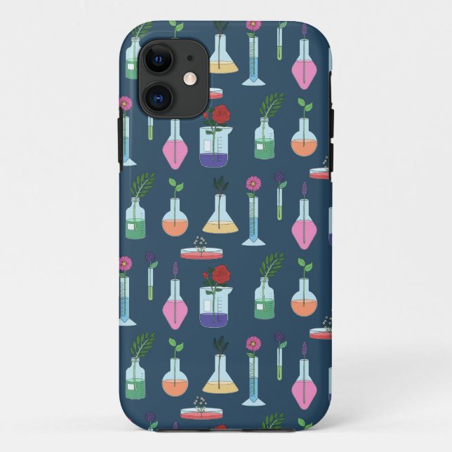 Botanical Lab Equipment Case-Mate iPhone Case (Back)