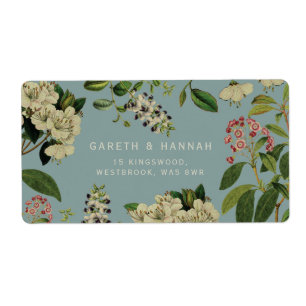 BOTANICAL LABEL-DUCK EGG