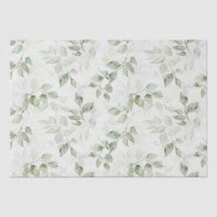 Botanical Leaf Pattern  Tissue Paper