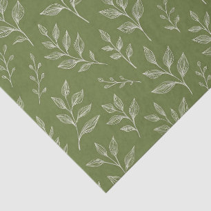 Botanical Leaves Tissue Paper