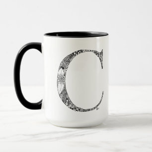 Botanical Letter C Mug, Art by Elizabeth Sampson Mug