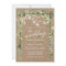 Botanical Lights Wood Calligraphy Kraft Wedding