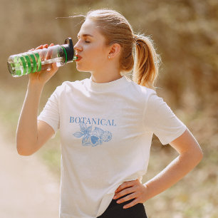 Botanical, line art fig  T-Shirt