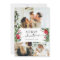 Botanical Modern Script 3 Photo Merry Christmas