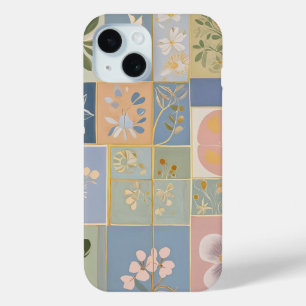 Botanical Mosaic in Bloom iPhone 15 Case