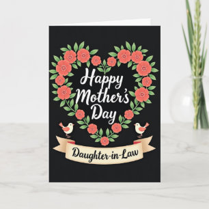 Botanical Mothers Day Banner Card