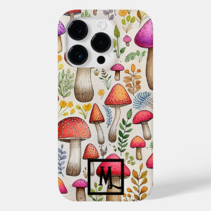Botanical Mushroom Case-Mate iPhone 14 Pro Case