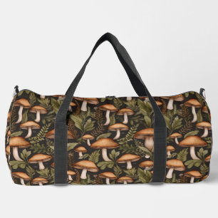 Botanical Mushroom Garden Duffel Bag