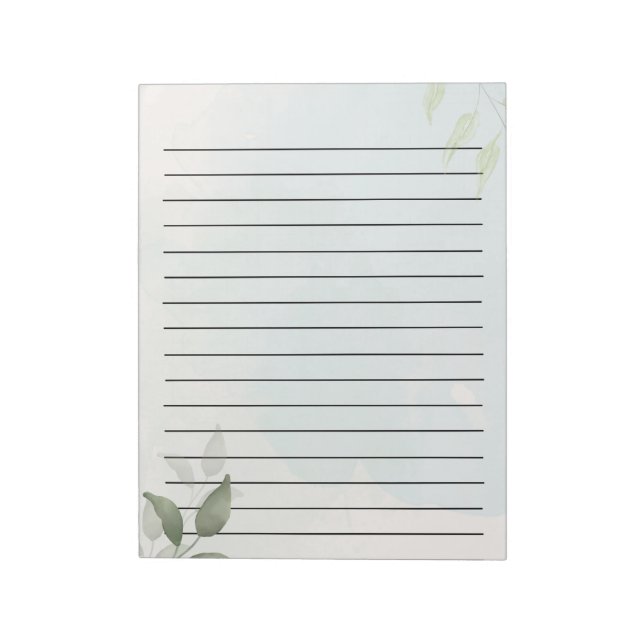 Botanical Notepad (Rotated)