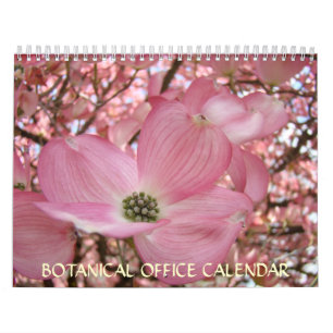 BOTANICAL OFFICE CALENDAR Flowers Gifts Office