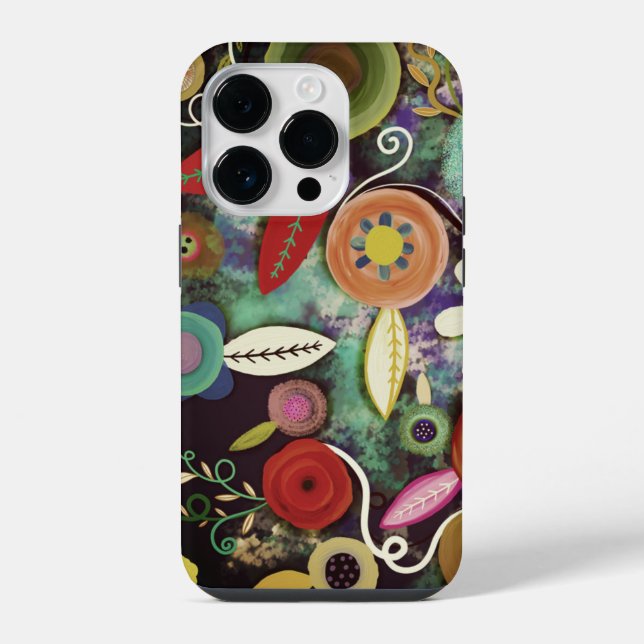 Botanical painted art Case-Mate iPhone case (Back)