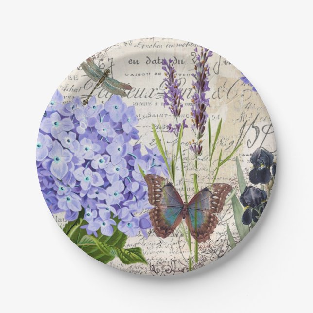 Botanical Paper Plate (Front)