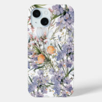 Botanical pastel colours wildflower summer floral