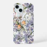 Botanical pastel colours wildflower summer floral