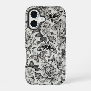 Botanical pattern iPhone 16 case