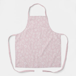 Botanical Pattern Light Pink - Apron