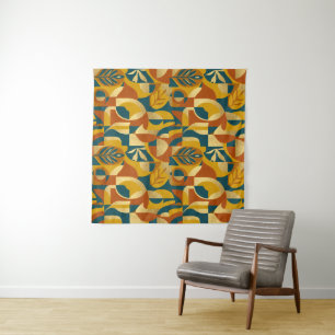 Botanical Pattern Tapestry