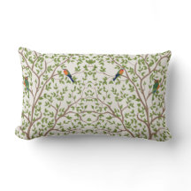 Botanical Personalized Lumbar Cushion Custom Home
