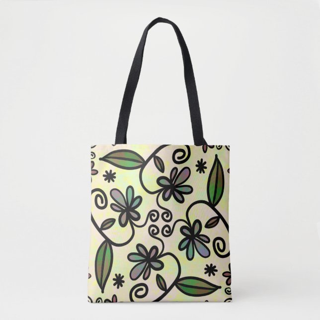 botanical petals tote bag (Front)
