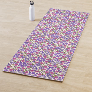 Botanical Pop - Berry Yoga Mat
