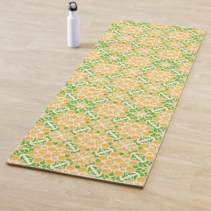 Botanical Pop-Citrus Yoga Mat