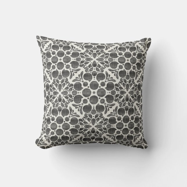 Botanical Pop-Sumi Cushion (Front)