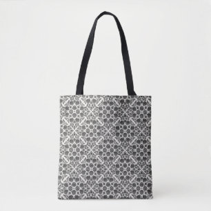 Botanical Pop-Sumi Tote Bag
