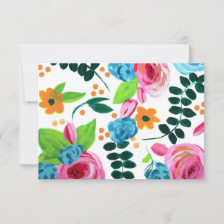 Botanical Pop thank you / note card