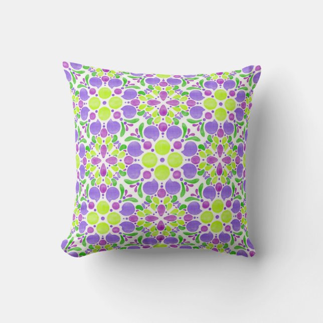 Botanical Pop_Vinyard Cushion (Front)