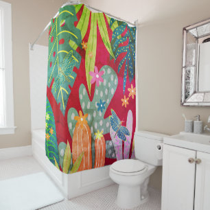 Botanical Print #11 1974 Shower Curtain