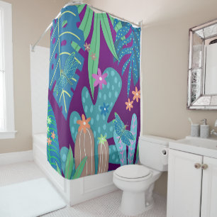 Botanical Print #11 Shower Curtain