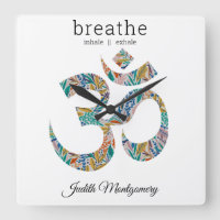 Botanical Print, Om Symbol, 10.75