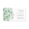 Botanical Sage Green Watercolor Succulent