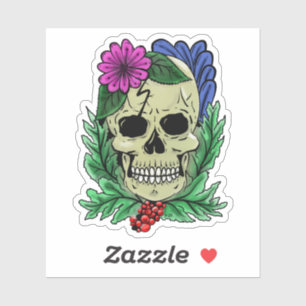 Botanical Skull