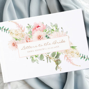 Botanical Spring Bridal Shower Guest Book