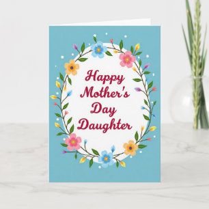 Botanical Spring Mothers Day Card