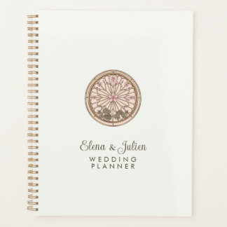 Botanical Stained Glass Wedding Planner