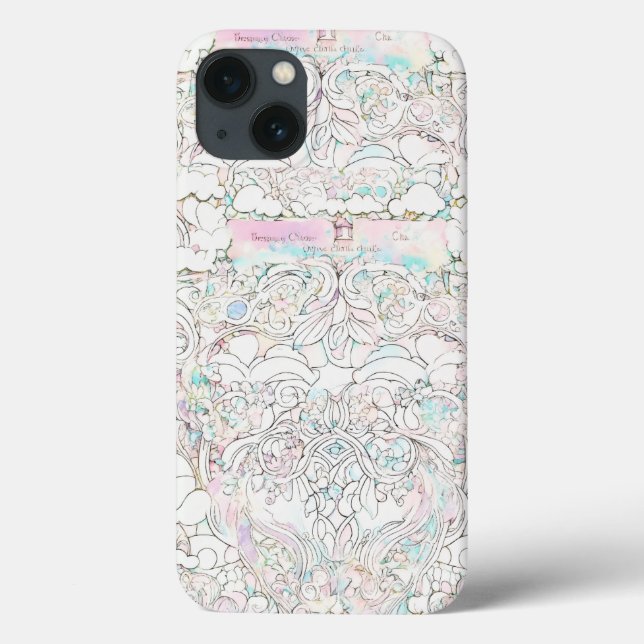 Botanical Tastefulness: iPhone Case with Sensitive (Back)