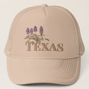 Botanical Texas Bluebonnet 2 Trucker Hat