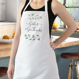 Botanical Thanksgiving Apron