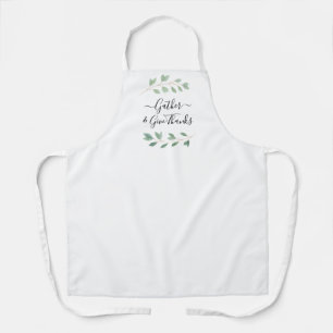 Botanical Thanksgiving Apron