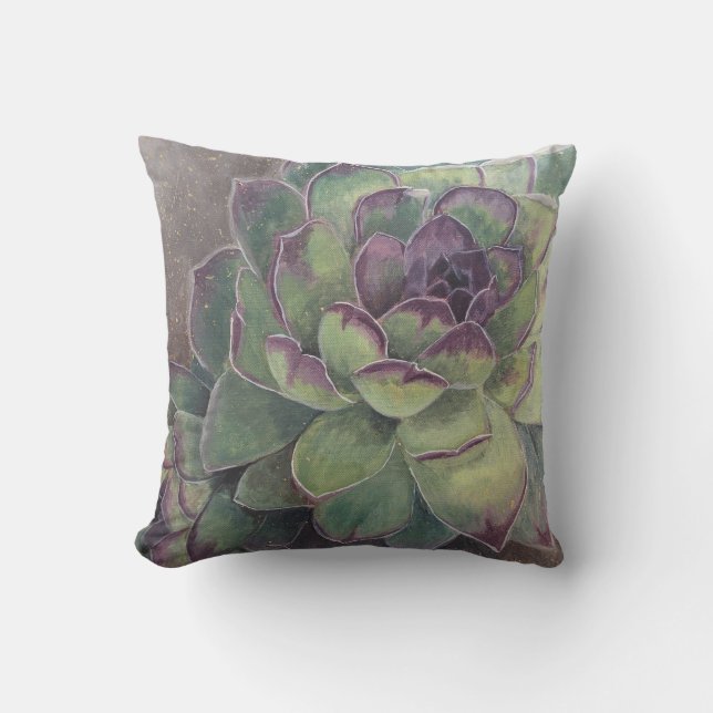 Botanical Throw Pillow (Front)