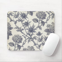 Botanical Toile | Hydrangea & Sea Holly