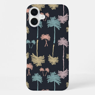 Botanical Trees in Confetti iPhone 16 Plus Case