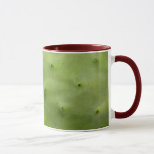 Botanical Tropical Green Cactus Photo Mug