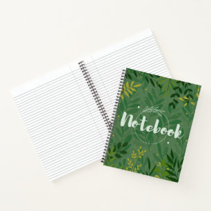 Botanical Undated daily planer Notebook