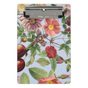 Botanical vintage design mini clipboard