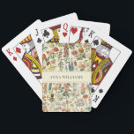 Botanical Vintage Wildflower Floral Personalised Playing Cards<br><div class="desc">Botanical Vintage Wildflower Floral Personalised Playing Cards</div>