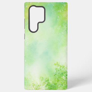 Botanical Watercolor Fresh Foliage Phone Case